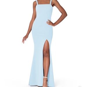 Only worn  once Azazie custom bridesmaid dress